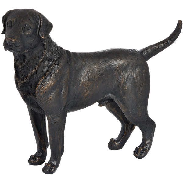 Antique Bronze Standing Labrador - Belgrave Home and Floors by Belgrave ...